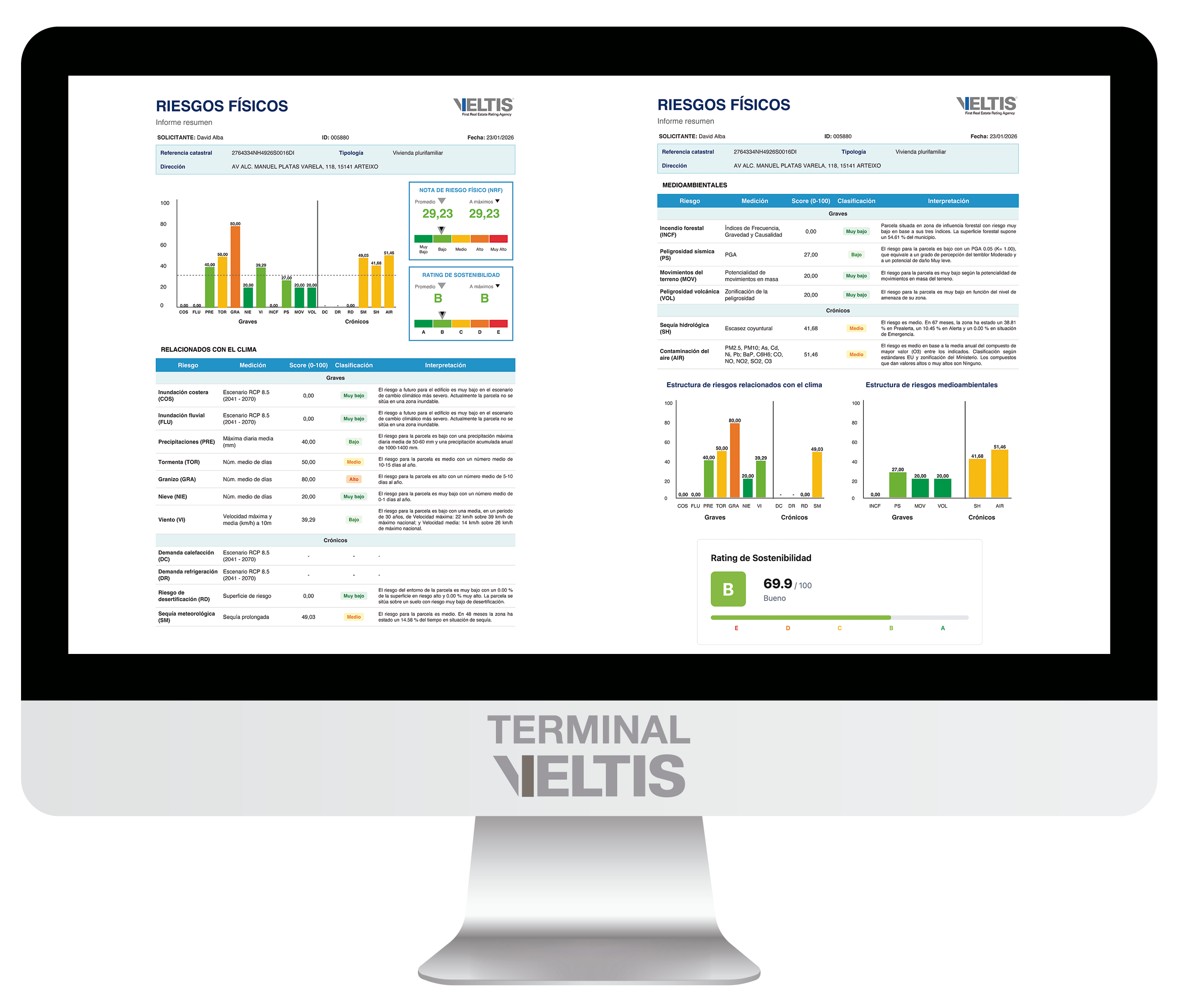 Terminal VELTIS® - Rating de Sostenibilidad