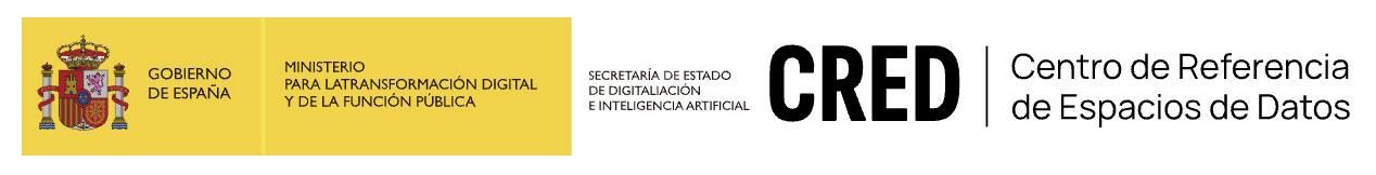 Ministerio para la Transformación Digital y Centro de Referencia de Espacios de Datos